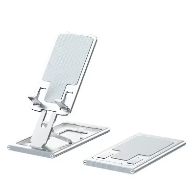 Zložljivo stojalo za telefon in tablico Nastavljivo namizno držalo Silver