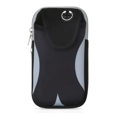 Večnamenska tekaška zapestnica Black+Grey