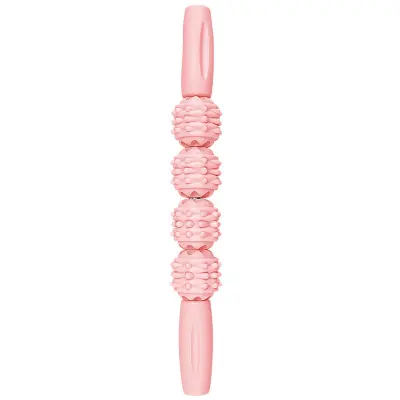 4-kolesna palica Muscle Roller Pink
