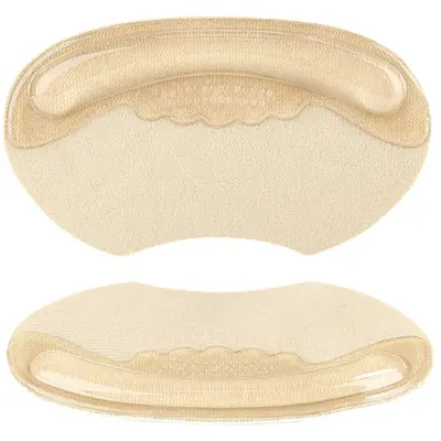 Silikonske petne blazinice proti žuljem (paket 2 kosov) Beige