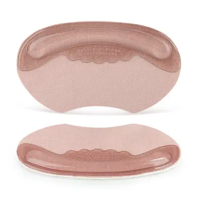 Silikonske petne blazinice proti žuljem (paket 2 kosov) Pink