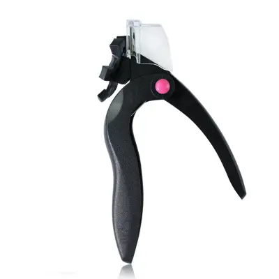 Profesionalno ščipalko za nohte z vrtljivim ročajem (črna)