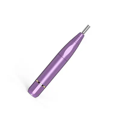 Električna pilica za vrtanje nohtov za akrilne nohte, gel nohte z nastavljivo hitrostjo Purple