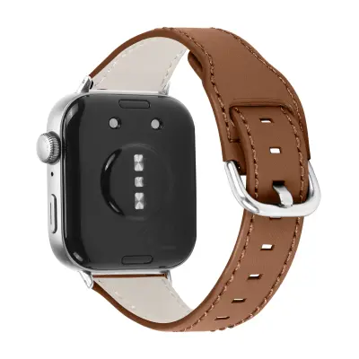 Usnjen pašček za Huawei Watch Fit 3 Brown