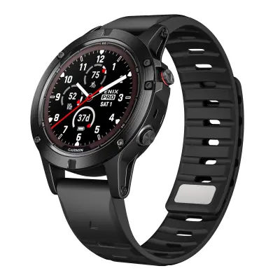 Garmin N54 Norman Magnetni Pašček za Uro Black 22 mm