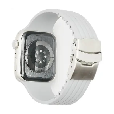 Pašček za uro Združljiv z modeli Apple Watch Series7/6/5/4/3/2/1 in SE Grey 42/44/45/49 mm