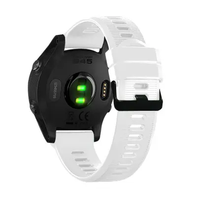 Silikonski pašček za uro za Garmin Forerunner 945/935/955/Fenix 7 White