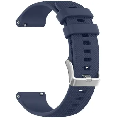 Silikonski paš za uro z mrežastim vzorcem za Samsung Watch 4 DarkBlue L