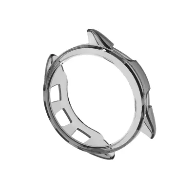 TPU zaščitna torbica za uro Garmin Forerunner 165 Transparent+Black