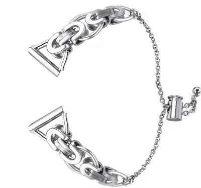 Zapestnica Zapestnica za uro Silver 20 mm