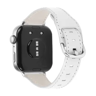Usnjen pašček za Huawei Watch Fit 3 White