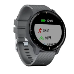 Silikonski pašček za uro za Garmin Vivoactive 3 / Venu 2 Plus Grey