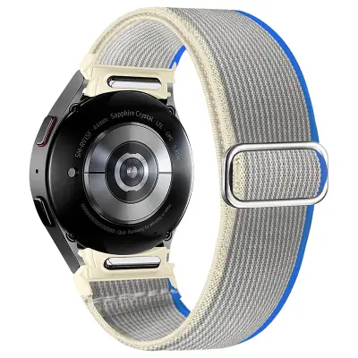 Pašček za uro Samsung, najlonski pašček za uro Samsung Watch 4/5/6 Grey