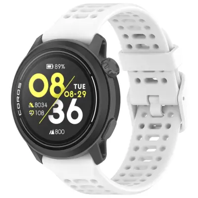 Silikonski pašček za uro COROS PACE 3 White
