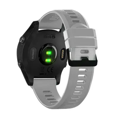 Silikonski pašček za uro za Garmin Forerunner 945/935/955/Fenix 7 Grey