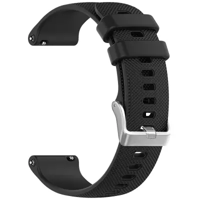 Silikonski paš za uro z mrežastim vzorcem za Samsung Watch 4 Black S