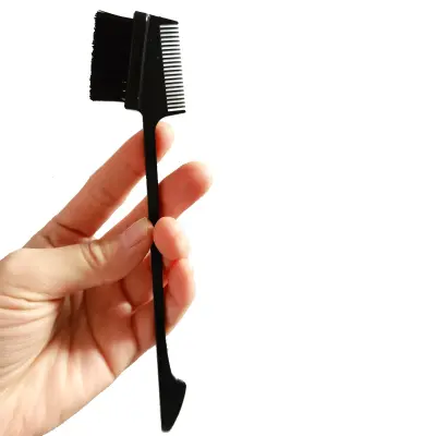 Dvostranski čopiči in glavniki za barvanje las 5 paketov Black