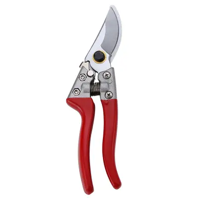 Vrtne škarje iz nerjavečega jekla (rdeče in srebrne)