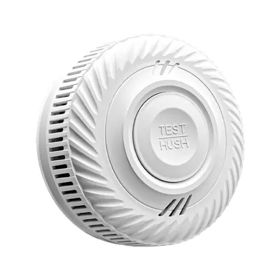 Požarni alarm z LED indikatorjem in baterijo z 10-letno življenjsko dobo White