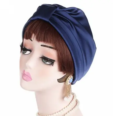 Spalna podloga iz svile 19 Momme NavyBlue