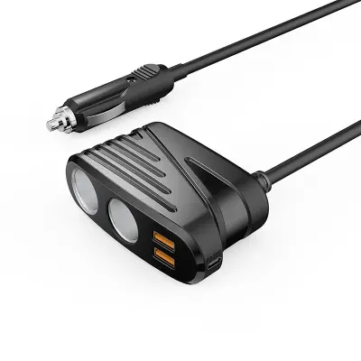 Avto polnilec PD18W z visoko zmogljivostjo in hitrim polnjenjem, dvojni avtomobilski polnilec QC3.0