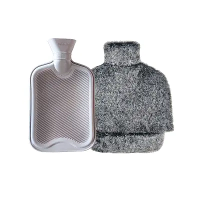 Plišasta termoforka - črna