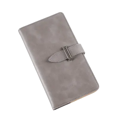 Dnevnik A6 z 80 listi za šolo, potovanja, posel, delo Grey