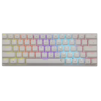 White Shark KEYBOARD GK-002211 WAKIZASHI / Bela US-RED.SW