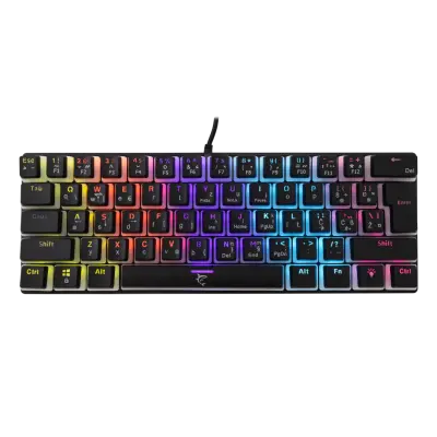 White Shark TIPKOVNICA GK-2202 ASHIKO Black / HR / RED.SW.