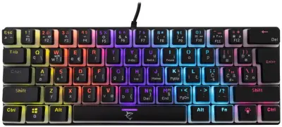 White Shark TIPKOVNICA GK-2202 ASHIKO Black / HR / RED.SW.