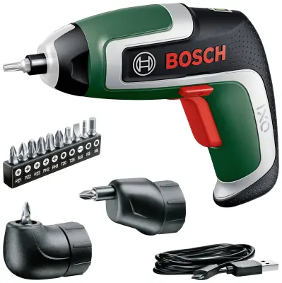 Bosch Home and Garden IXO 7 set 06039E0001 akumulatorski vijačnik  3.6 V 2.0 Ah Li-Ion vklj. akumulator\, vklj.  kovček