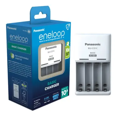 Baterijski polnilec Panasonic Eneloop Basic Charger ENLCC51 (brezbaterij)