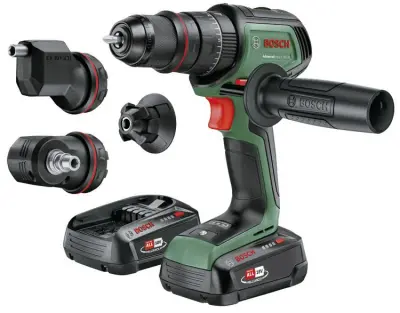 Akumulatorski udarni vrtalnik AdvancedImpact 18V-80 QuickSnap, 2x baterije 2,5Ah, nastavki Bosch Home and Garden AdvancedImpact 18V-80 QuickSnap -akum