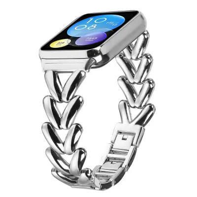 Pašček za uro Xiaomi Mi 8 Pro iz nerjavečega jekla Silver