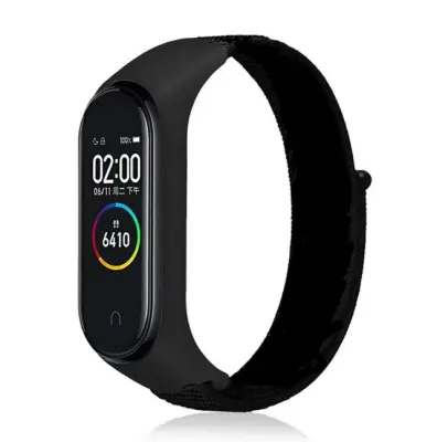 Najlonski pašček za uro Xiaomi Band 8/9 Black