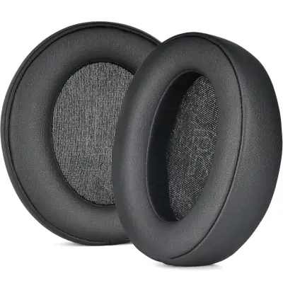 Ušesne blazinice iz beljakovinskega usnja za Anker Soundcore Life Q30/Q35 BT Black