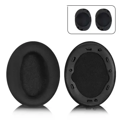 Nadomestne ušesne blazinice s tesnili in zaponkami za Sony WH-1000XM4 Black