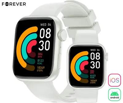 FOREVER iGO 3 JW-500 bela (Pearl White) mladostniška/otroška pametna ura