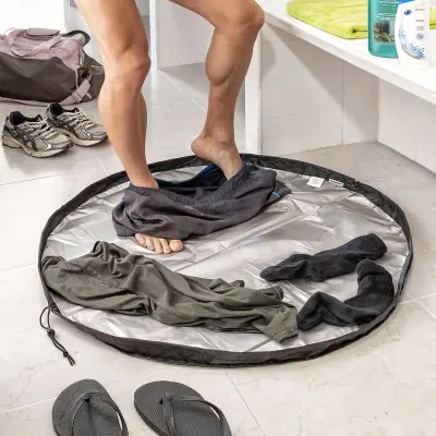 Podloga za previjanje in nepremočljiva torba 2 v 1 Gymbag InnovaGoods