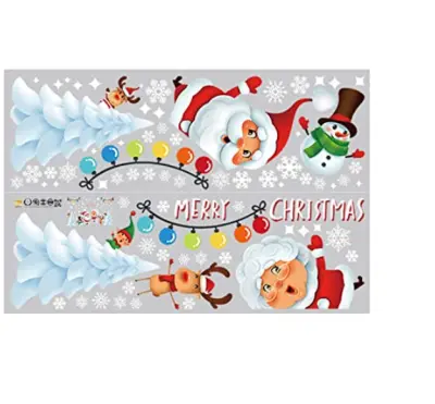 Nalepke z božičnimi motivi 2 kom