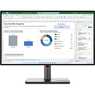 LENOVO ThinkVision P27q-30/27''/QHD/IPS/75Hz monitor