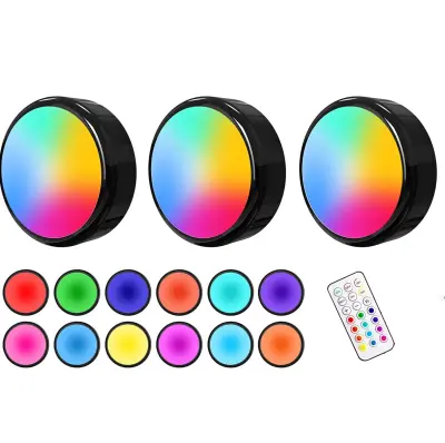 LED reflektorji 13 barv zatemnitveni daljinski upravljalnik 3-pack