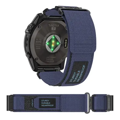 Najlonski pas za uro Garmin Blue 22 mm