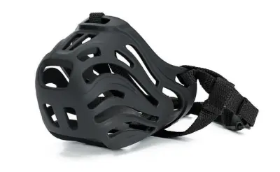 Nagobčnik za pse - preprečuje grizenje in lajanje Black M