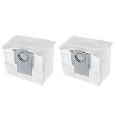 2 paketna vrečka za prah, bela Roborock G10S/G10S Pro/T8/Q7
