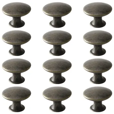 Ročaji za omare Ročaji za predale z vijaki 12 kosov Bronze