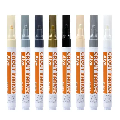 Večbarvna peresa za fugiranje ploščic, 8 kosov.