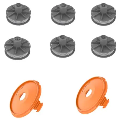 Nadomestna tuljava in pokrovček za trimerje Gardena   6 tuljav