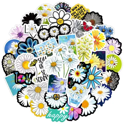 Vodoodporne nalepke Daisy Doodle