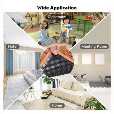 4 paketi protizdrsnih nalepk za kavč z debelo preprogo